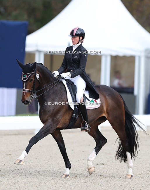 Isabel Cool and Glorious Coolhorses at the 2022 CDI Hagen :: Photo © Astrid Appels
