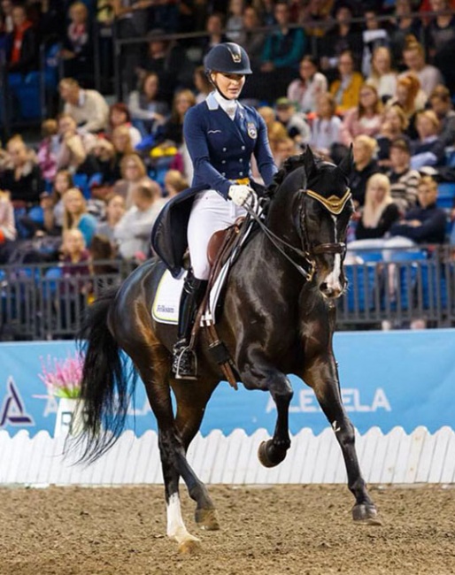 Natalie Oldfors and Mickey M at the 2022 CDI-W Perilla :: Photo © CDI-W Perilla