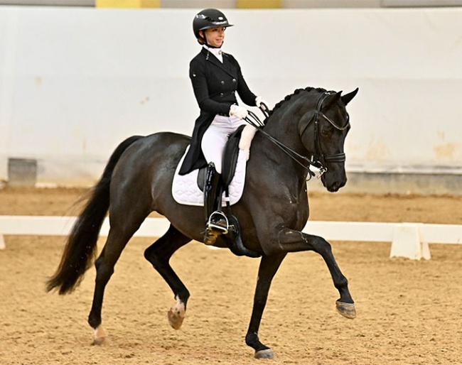 Hannah Beaulieu competing in Europe