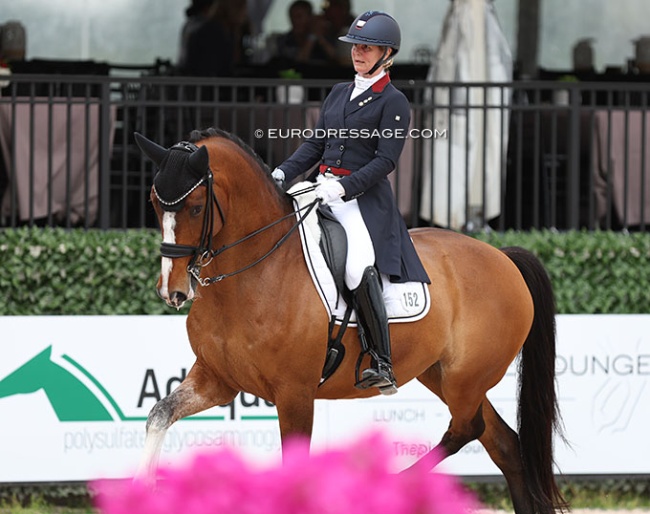 Beatrice Marienau and Issey at the 2024 CDN Wellington :: Photo © Astrid Appels
