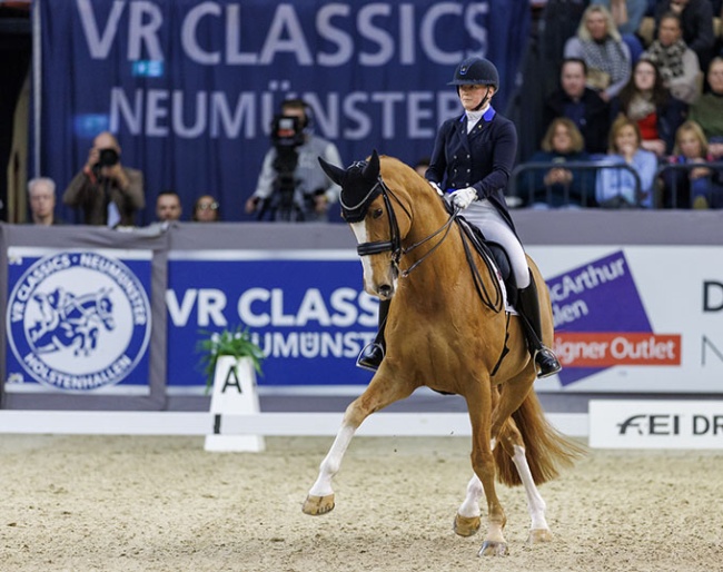 Nanna Skodborg Merrald and Zepter at the 2025 CDI-W Neumunster :: Photos © Stefan Lafrentz
