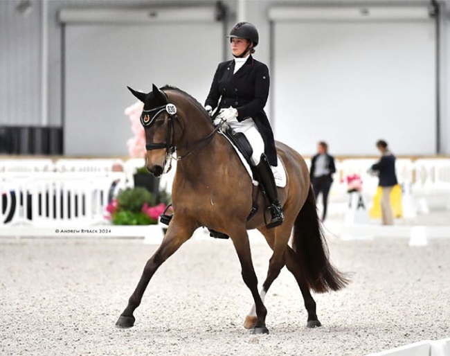Denielle Gallagher and Come Back de Massa make it a double at the 2025 CDI Ocala :: Photo © Andrew Ryback