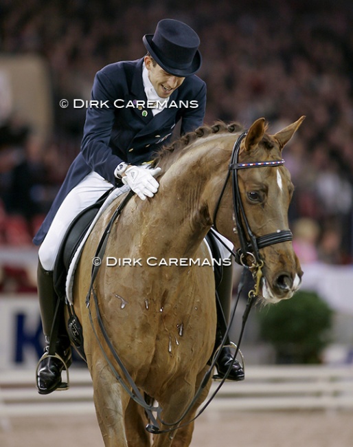 Philippe Maynier and Nashville at the 2005 CDI-W Mechelen :: Photo © Dirk Caremans