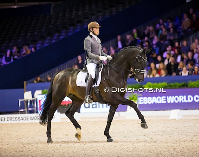 Laurens van Lieren and Imposant LH at the 2019 Subli Final in Amsterdam :: Photo © Digishots