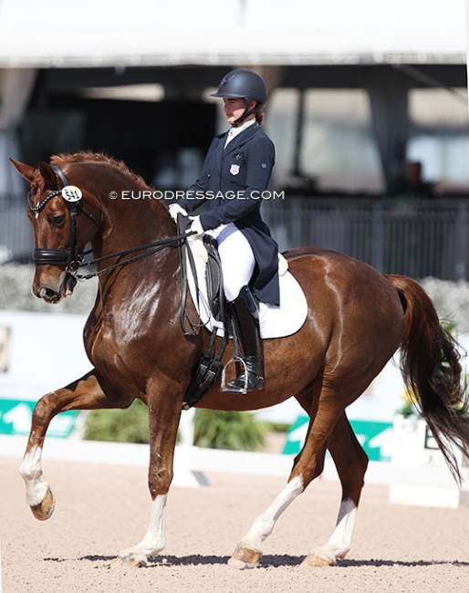 Codi Harrison and Katholt's Bossco at the 2022 Palm Beach Derby :: Photo © Astrid Appels