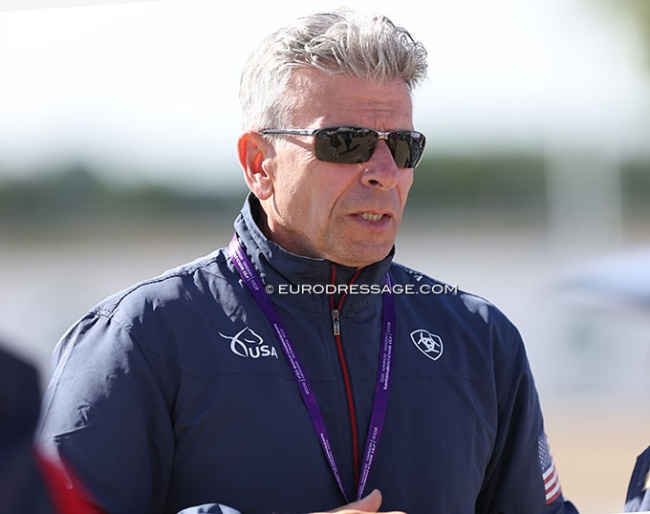 Michel Assouline at the 2022 World Para Dressage Championships in Herning :: Photo © Astrid Appels