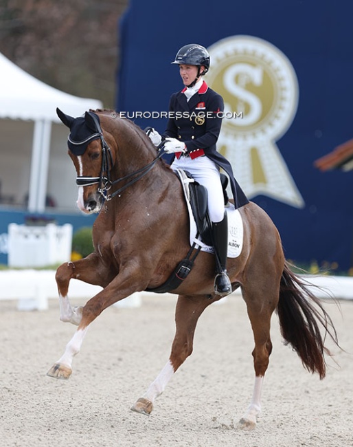 Laura Tomlinson and Fallatijn at the 2023 CDI Hagen :: Photo © Astrid Appels