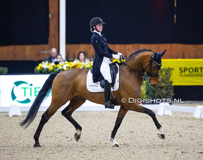 Ida Bjorn on Hussmanns Jackson at the 2023 CDI Lier :: Photo © Digishots