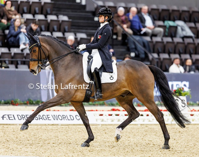 Jessica Neuhauser on Rockson at the 2025 CDI-W Basel :: Photo © Stefan Lafrentz