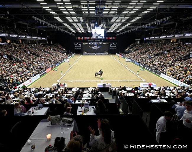 Full house at the 2025 Danish Warmblood Stallion Licensing and CSI/CDI Herning :: Photo © Ridehesten