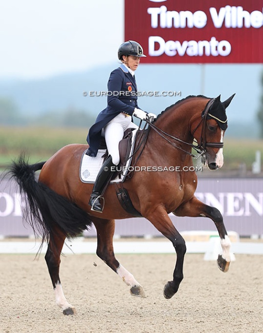 Tinne Vilhelmson and Devanto at the 2023 CDI Hagen :: Photo © Astrid Appels