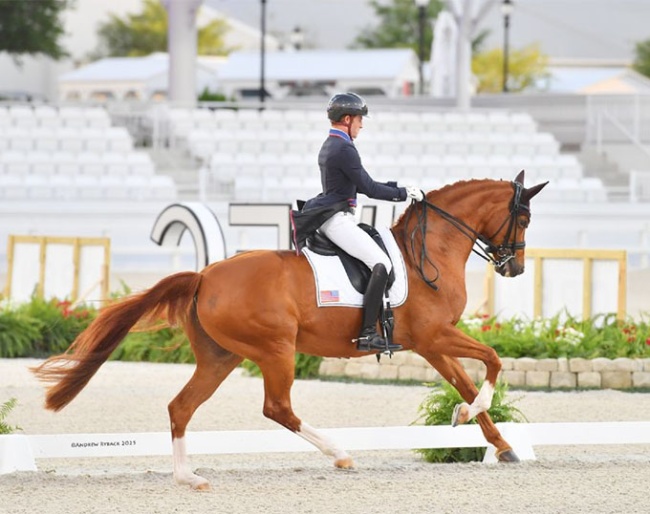 Benjamin Ebeling and Bellena at the 2025 CDI 4* Ocala :: Photo © Astrid Appels