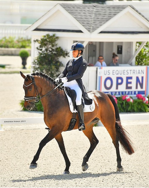Andrea Woodard and Roxette at the 2025 CDI Ocala :: Photo © Andrew Ryback