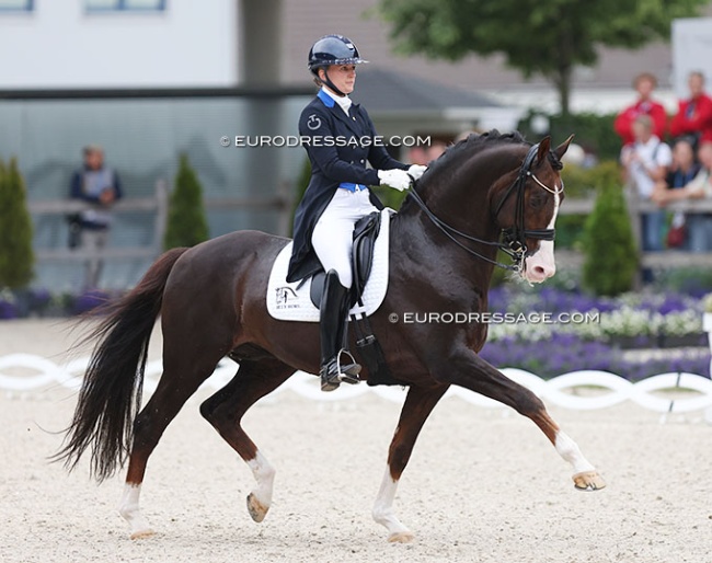 Nanna Skodborg Merrald and Don Olymbrio at the 2023 CDIO Aachen :: Photo © Astrid Appels