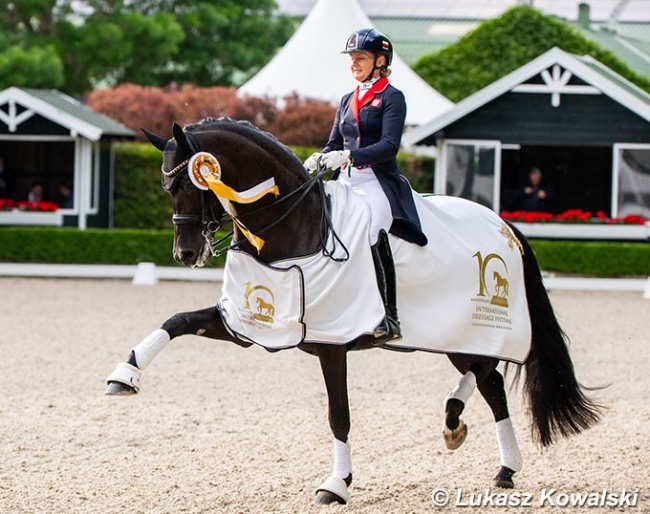 Sandra Sysojeva and Maxima Bella at the 2025 CDI-W Mariakalnok :: Photos © Lukasz Kowalski