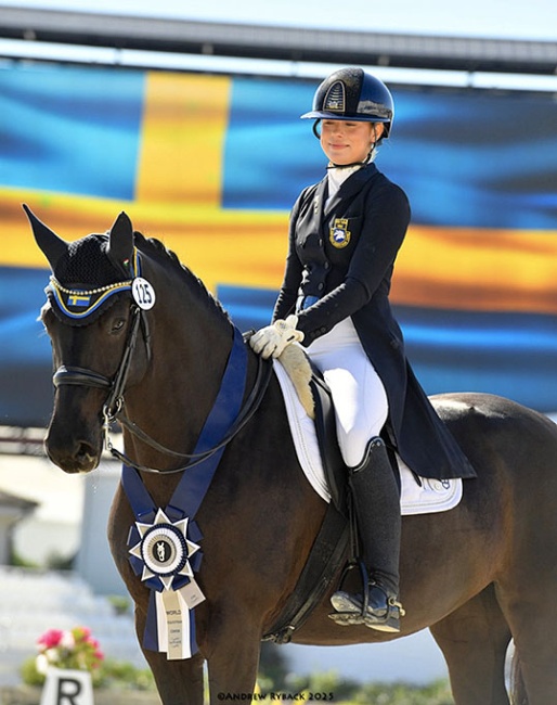 Emilia Bergåkra and Dantana at the 2025 CDI Ocala :: Photo © Andrew Ryback