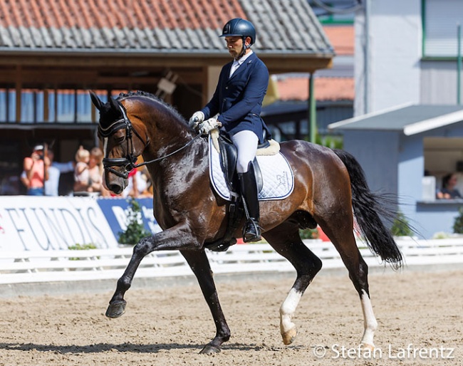 Manuel Dominguez Bernal and Ellis at the 2022 Bundeschampionate :: Photo © Stefan Lafrentz
