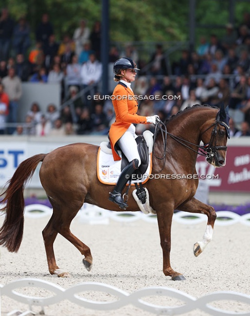 Dinja van Liere and Hartsuijker at the 2023 CDIO Aachen :: Photo © Astrid Appels
