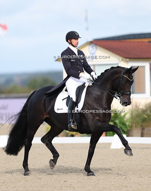 Patrik Kittel and Forever Young HRH at the 2023 CDI Hagen :: Photo © Astrid Appels