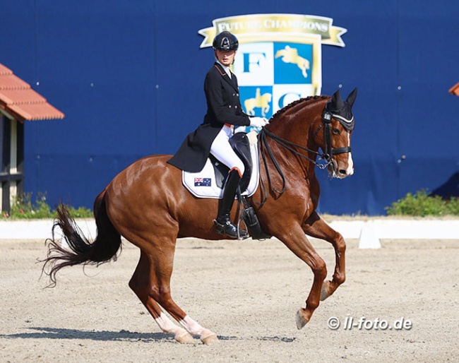 Jessica Dertell and Gladstone M.H at the 2023 CDIO-YR Hagen :: Photo © LL-foto