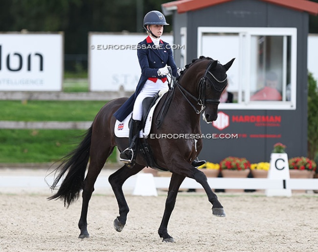 Lilah Gibbs and Dude at the 2023 CDI Kronenberg :: Photo © Astrid Appels