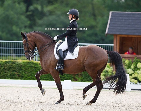Anna Kasprzak and Addict de Massa at the 2023 CDI Ermelo :: Photo © Astrid Appels