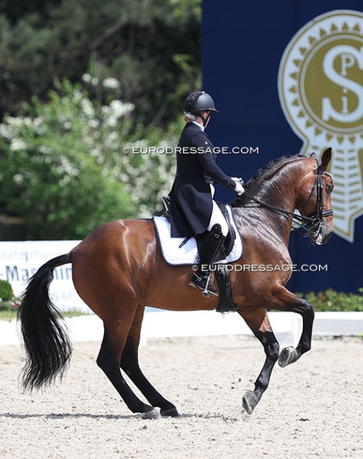 Olivia Vliek and Annamira at the CDI Hagen in June 2024 :: Photo © Astrid Appeks