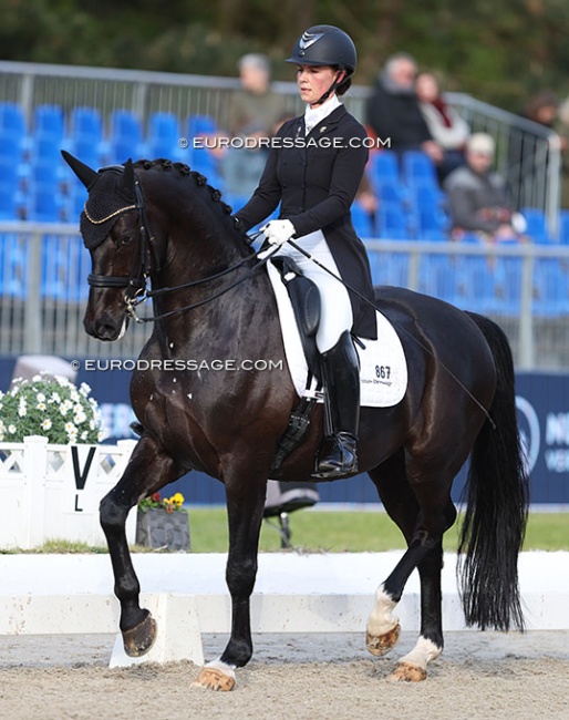 Anna Kasprzak (now Toosbuy Rasch) and Everian L at the 2024 CDN Hagen :: Photo © Astrid Appels