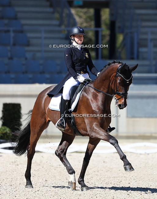 Maja Hermansson and Furstenhit at the 2025 CDI Aachen Festival 4 Dressage :: Photo © Astrid Appels
