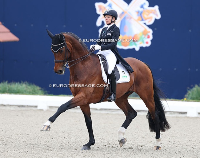 Ingrid Klimke and Vayron at the 2025 CDI Hagen :: Photo © Astrid Appels
