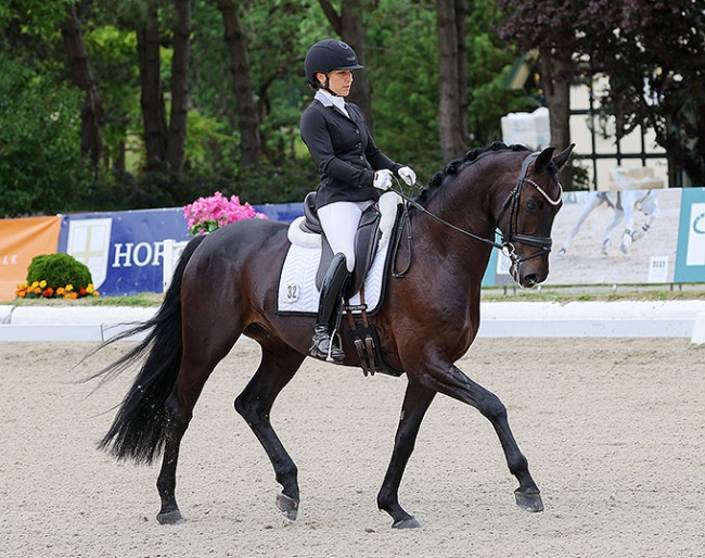 Charlott-Maria Schürmann on Zum Dank at the 2025 CDI Hagen :: Photo © LL-foto