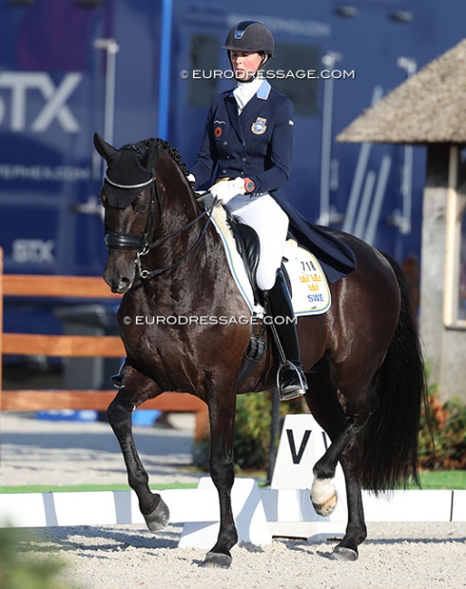Maria von Essen and Invoice at the 2025 CDIO Lier :: Photo © Astrid Appels