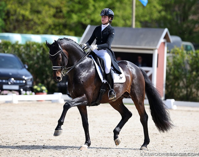 Virginia Spönle and Falihandro at the 2025 CDI Sint-Truiden :: Photo © Astrid Appels