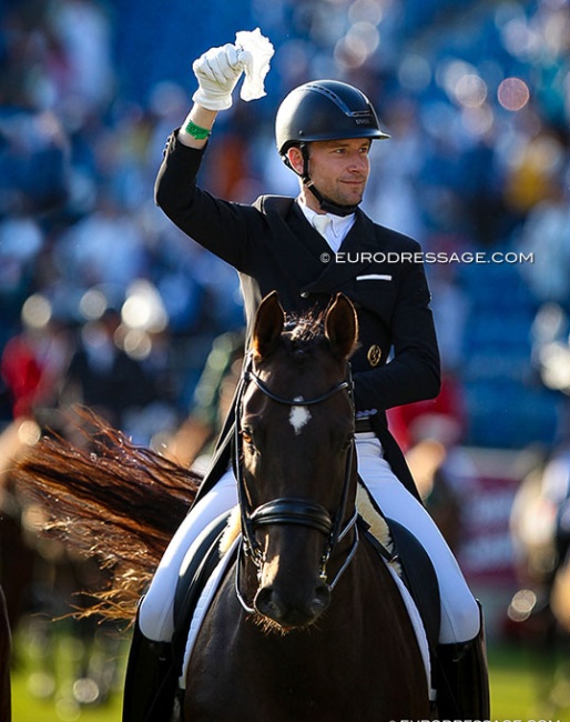 Ryan Torkkeli at the 2021 CDIO Aachen Farewell to Nations :: Photo © Astrid Appels