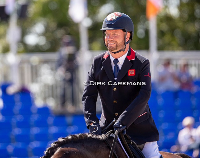 Lee Pearson at the 2022 World Para Dressage Championships :: Photo © Hippofoto.be