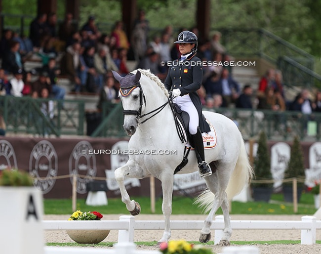 Teia Hernandez Vila on Romero de Trujillo at the 2023 CDIO Compiegne :: Photo © Astrid Appels