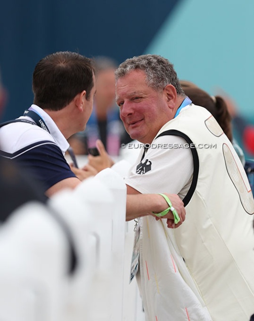 Dr. Marc Koene at the 2024 Olympic Games :: Photo © Astrid Appels