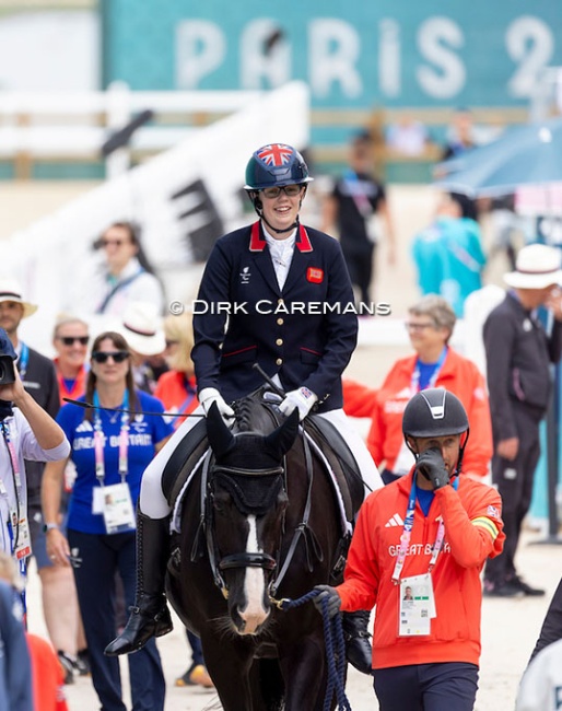 Mari Durward-Akhurst and Athene Lindebjerg at the 2024 Paralympics :: Photo © Hippofoto.be