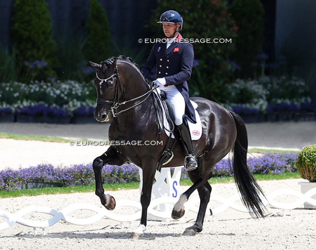 Andrew Gould and Indigro at the 2025 CDIO Aachen :: Photo © Astrid Appels