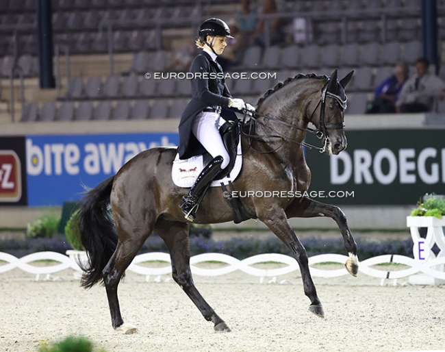 Carina Scholz on Soiree d'Amour at the 2025 CDIO Aachen :: Photo © Astrid Appels
