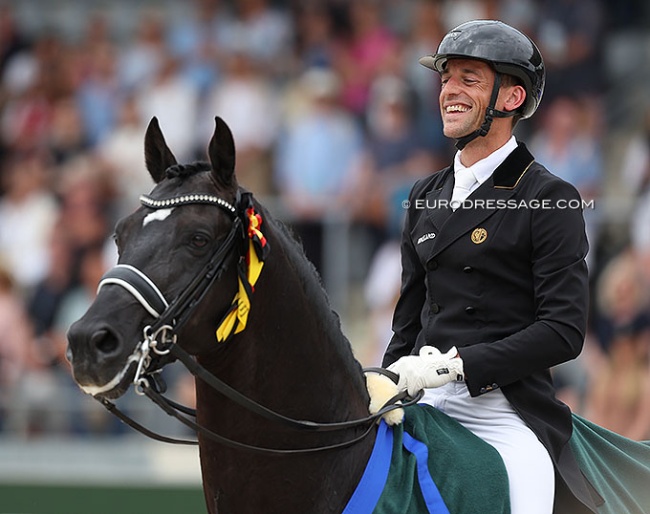 Justin Verboomen and Zonik Plus break the glass ceiling as they win the Grand Prix Special 5* at the 2025 CDIO Aachen :: Photos © Astrid Appels