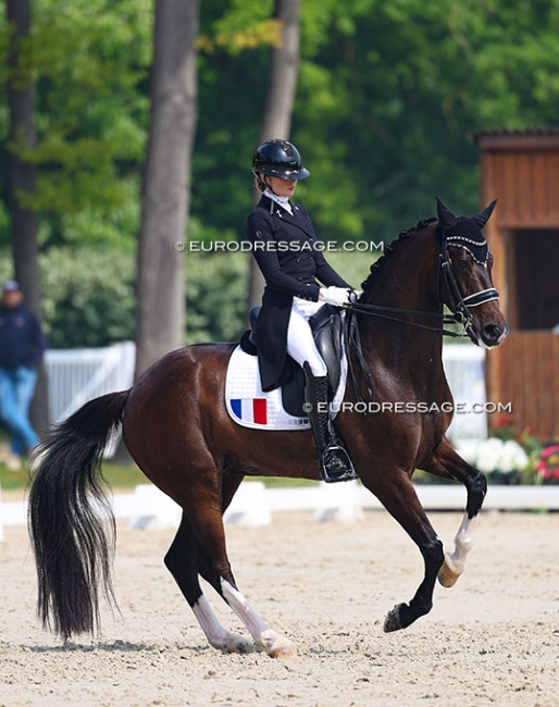 Mathilde Juglaret on Lightning Star at the 2025 CDIO Compiegne :: Photo © Astrid Appels