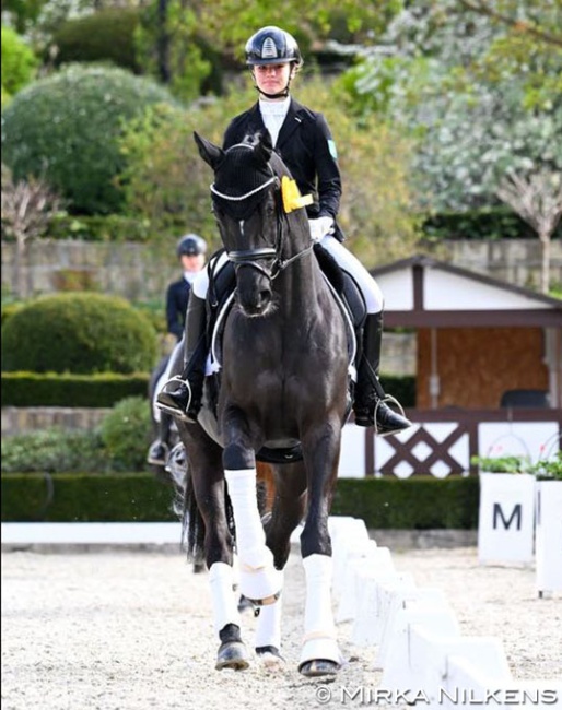 Greta Röwe and Kalimero at the Preis der Besten qualifier in Kronberg :: Photo © Mirka Nilkens