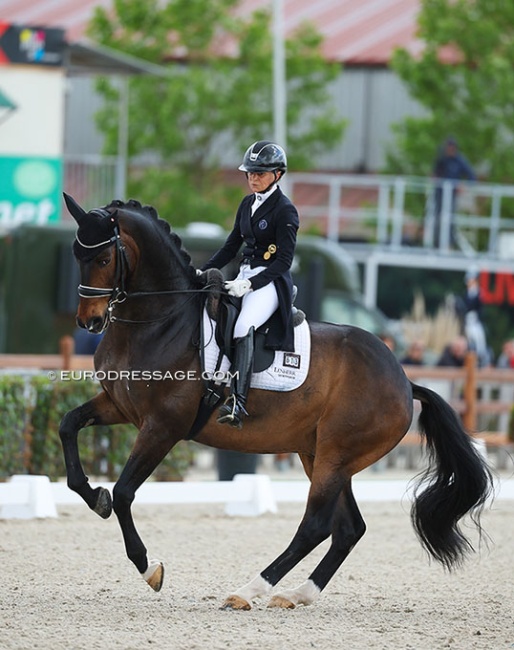 Charlotte Lenherr and Gentleman at the 2025 CDIO Lier :: Photo © Astrid Appels