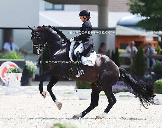 Dorothee Schneider and Flashback at the 2022 CDIO Aachen :: Photo © Astrid Appels