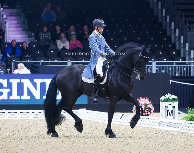 Marc Peter Spahn and Elias at the 2022 CDI-W London :: Photo © Astrid Appels
