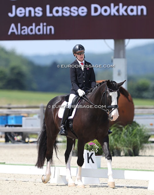 Jens Lasse Dokkan I on Aladdin at the 2024 CPEDI Hagen :: Photo © Astrid Appels