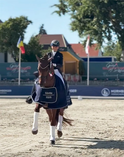 Dorothee Schneider and Vainqueur make it a double win at the 2025 CDI Görlitz :: Photos © RSV Rosenhof