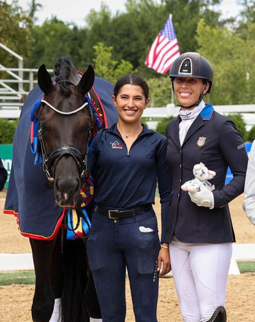 Kate Shoemaker and Supreme win the 2025 U.S. Para Dressage Championships :: Photos © Leslie Potter/US Equestrian