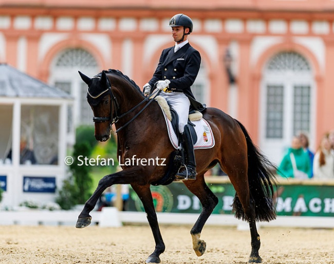 Maté Garai and Vitus at the 2025 CDI Wiesbaden :: Photo © Stefan Lafrentz